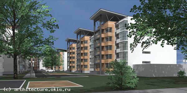 эскизный проект застройки молоэтажными жилыми домами  в Вышгородском районе Киевской области